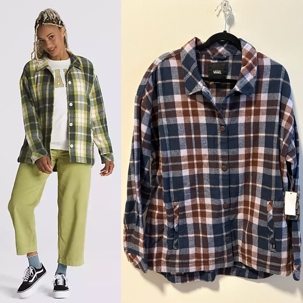 XL New VANS Eliza Shacket